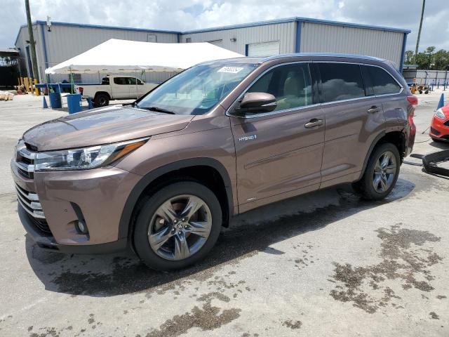 TOYOTA HIGHLANDER 2017 with VIN 5TDDGRFH5HS029176 - Photo from auction