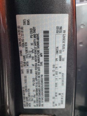 Photo 14 from auction – 2013 FORD ESCAPE SEL with VIN 1FMCU0HX6DUD89319