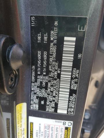 Photo 14 from auction – 2016 TOYOTA 4RUNNER SR with VIN JTEBU5JR1G5302039