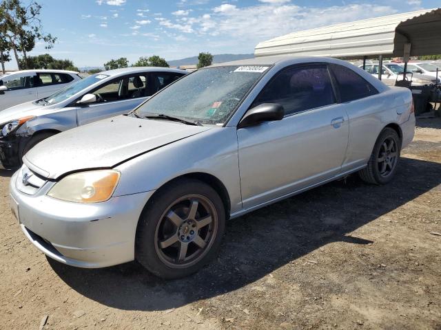 HONDA CIVIC LX 2002 with VIN 1HGEM22552L010038 - Photo from auction