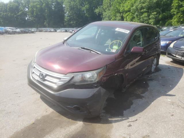 Photo 1 from auction – 2013 HONDA CRV with VIN 5J6RM4H57DL058950