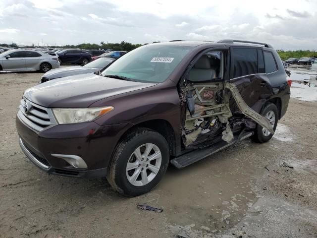 TOYOTA HIGHLANDER 2013 with VIN 5TDZK3EH9DS133652 - Photo from auction