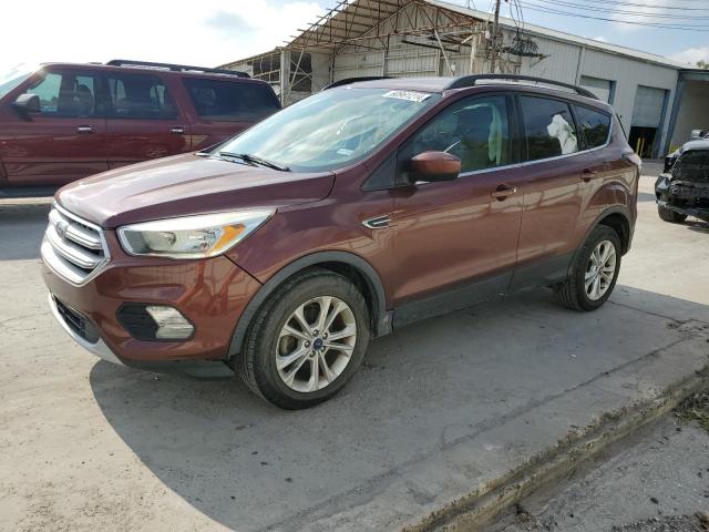 FORD ESCAPE SE 2018 with VIN 1FMCU0GD4JUB83144 - Photo from auction
