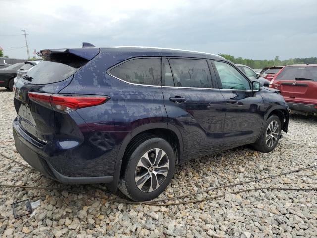 Photo 3 from auction – 2020 TOYOTA HIGHLANDER with VIN 5TDHZRBH0LS515954
