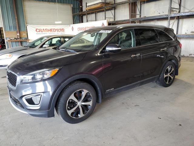 KIA SORENTO EX 2016 with VIN 5XYPHDA50GG017183 - Photo from auction
