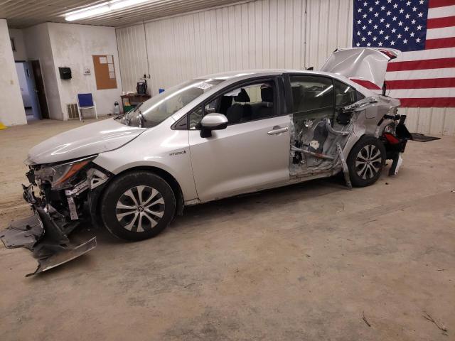 TOYOTA COROLLA LE 2021 with VIN JTDEAMDE7MJ020049 - Photo from auction