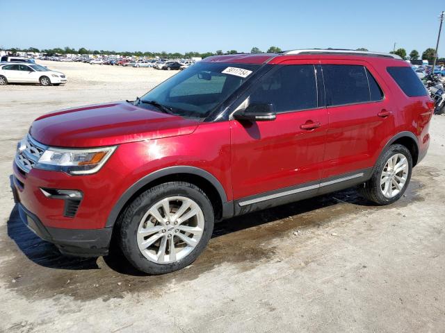 FORD EXPLORER X 2018 with VIN 1FM5K8D8XJGC22855 - Photo from auction