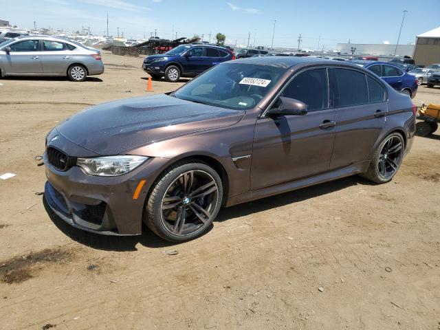 BMW M3 2017 with VIN WBS8M9C30H5G85242 - Photo from auction