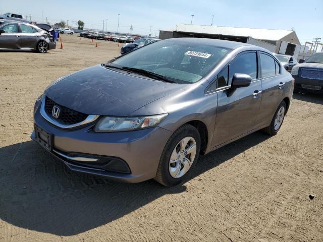 HONDA CIVIC LX 2015 with VIN 19XFB2F5XFE007556 - Photo from auction