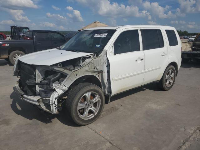 HONDA PILOT EXLN 2012 with VIN 5FNYF3H79CB004638 - Photo from auction