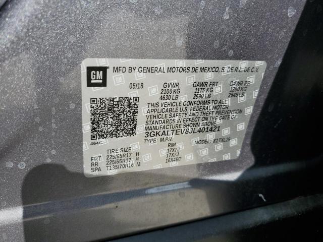 Photo 14 from auction – 2018 GMC TERRAIN SL with VIN 3GKALTEV8JL401421