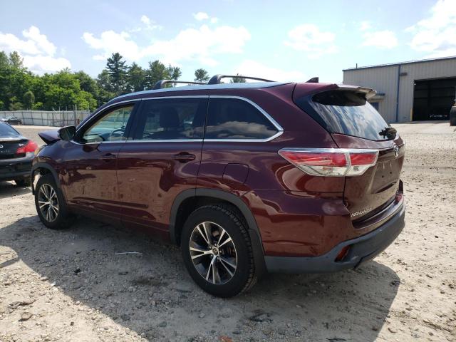 Photo 2 from auction – 2016 TOYOTA HIGHLANDER with VIN 5TDJKRFH4GS250798