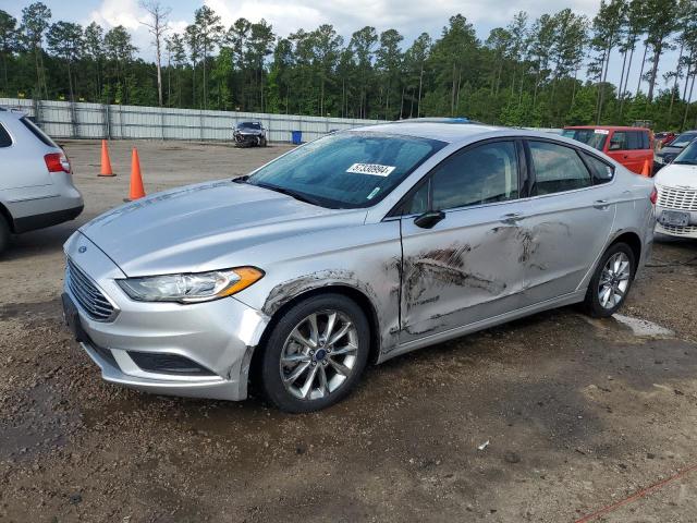 FORD FUSION SE 2017 with VIN 3FA6P0LU2HR386099 - Photo from auction