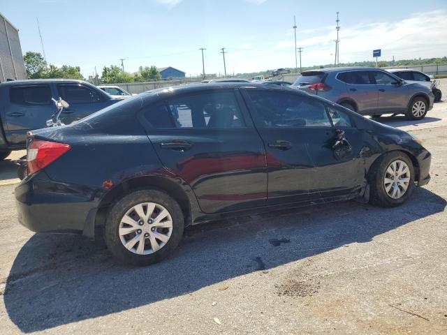 Photo 3 from auction – 2012 HONDA CIVIC LX with VIN 19XFB2F57CE080458