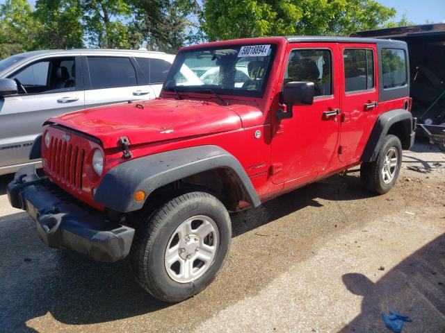 JEEP WRANGLER U 2014 with VIN 1C4BJWDGXEL244048 - Photo from auction