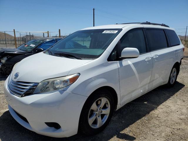 TOYOTA SIENNA LE 2015 with VIN 5TDKK3DC8FS575638 - Photo from auction