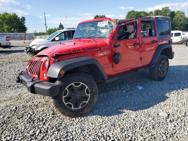 JEEP WRANGLER U 2016 with VIN 1C4BJWDG1GL229215 - Photo from auction