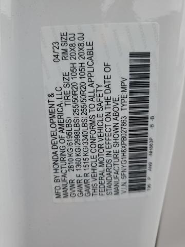 Photo 14 from auction – 2023 HONDA PILOT with VIN 5FNYG1H8XPB027863