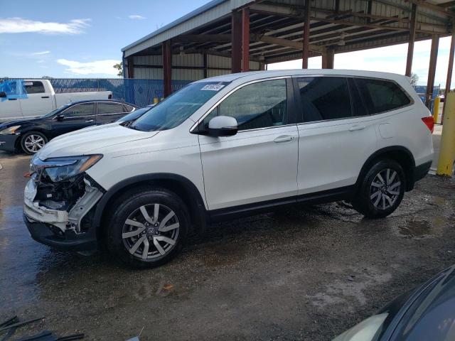 HONDA PILOT EX 2021 with VIN 5FNYF5H31MB029267 - Photo from auction
