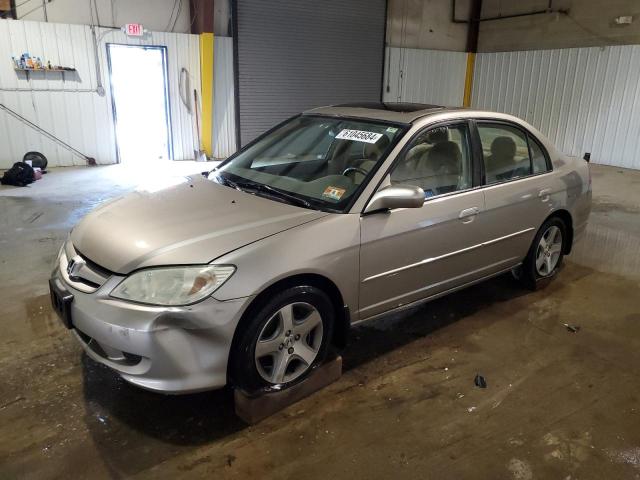 HONDA CIVIC EX 2004 with VIN 2HGES26874H551392 - Photo from auction