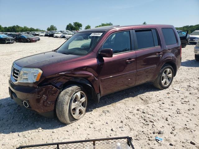 HONDA PILOT EXL 2015 with VIN 5FNYF4H5XFB033008 - Photo from auction