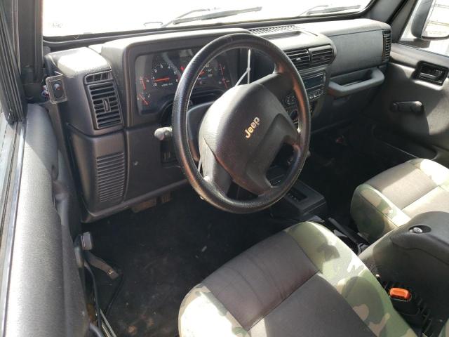 Photo 8 from auction – 2005 JEEP WRANGLER X with VIN 1J4FA39S05P308792