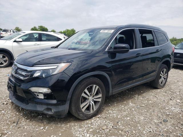 HONDA PILOT EXL 2017 with VIN 5FNYF6H52HB004844 - Photo from auction