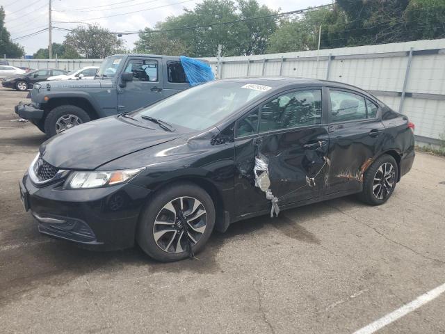 HONDA CIVIC EX 2014 with VIN 2HGFB2F86EH543726 - Photo from auction
