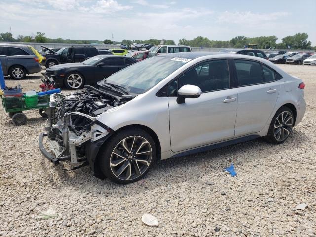 TOYOTA COROLLA SE 2021 with VIN 5YFS4MCE2MP094468 - Photo from auction