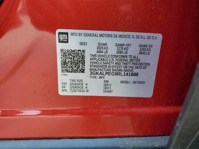 Photo 14 from auction – 2024 GMC TERRAIN SL with VIN 3GKALPEG9RL141888