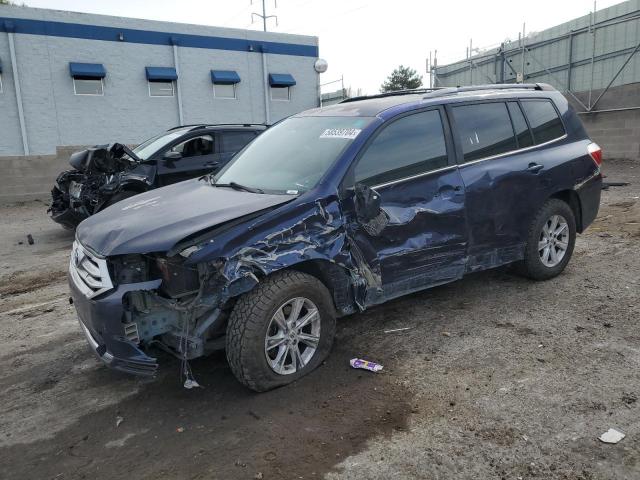 TOYOTA HIGHLANDER 2012 with VIN 5TDBK3EH1CS129787 - Photo from auction
