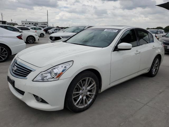 INFINITI G37 BASE 2012 with VIN JN1CV6AP0CM623292 - Photo from auction