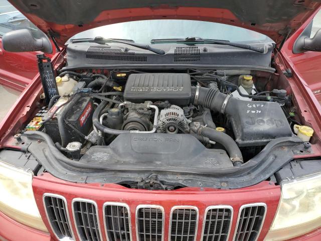 Photo 11 from auction – 2002 JEEP GRAND CHER with VIN 1J8GW68J52C160799