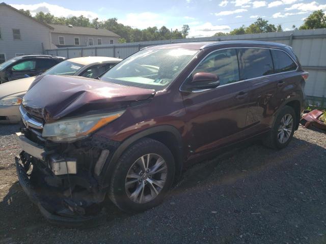 TOYOTA HIGHLANDER 2015 con VIN 5TDJKRFH1FS196245 - Foto de la subasta