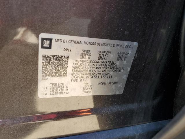 Photo 14 from auction – 2020 GMC TERRAIN SL with VIN 3GKALVEX5LL156111