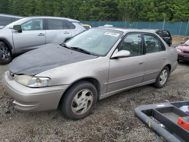 TOYOTA COROLLA VE 2000 with VIN 1NXBR18E4YZ386412 - Photo from auction