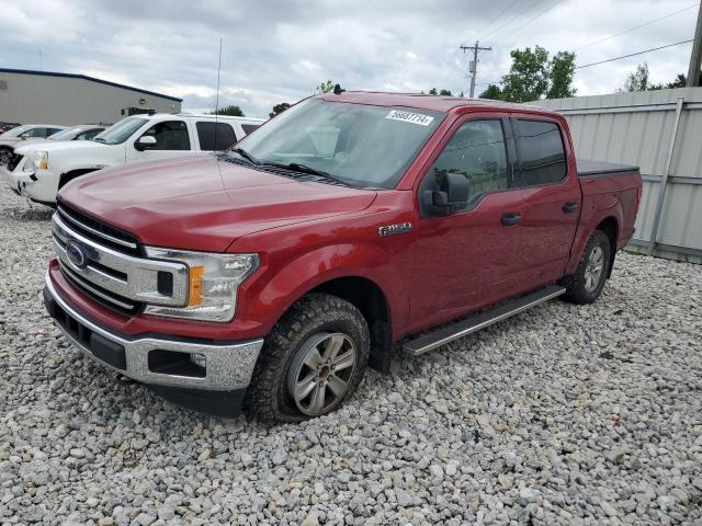 FORD F150 SUPER 2019 with VIN 1FTEW1EPXKKC55505 - Photo from auction