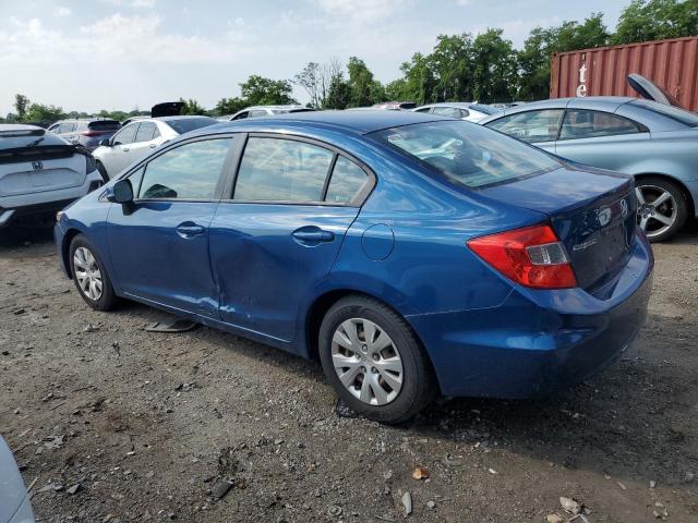 Photo 2 from auction – 2012 HONDA CIVIC LX with VIN 19XFB2F54CE349984