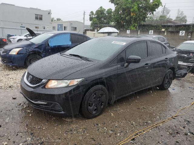 HONDA CIVIC LX 2015 with VIN 19XFB2F55FE024667 - Photo from auction