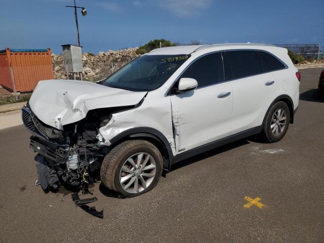 KIA SORENTO LX 2018 with VIN 5XYPGDA32JG408022 - Photo from auction