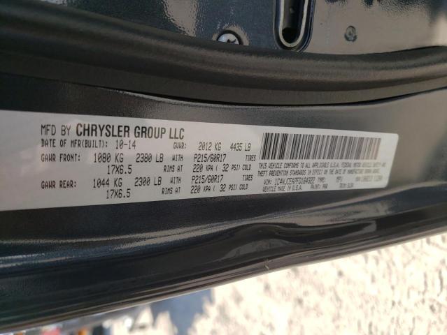 Photo 14 from auction – 2015 JEEP COMPASS LA with VIN 1C4NJCEA7FD164322