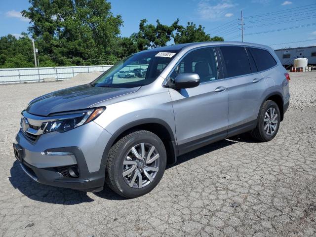 HONDA PILOT EXL 2021 with VIN 5FNYF6H5XMB027525 - Photo from auction