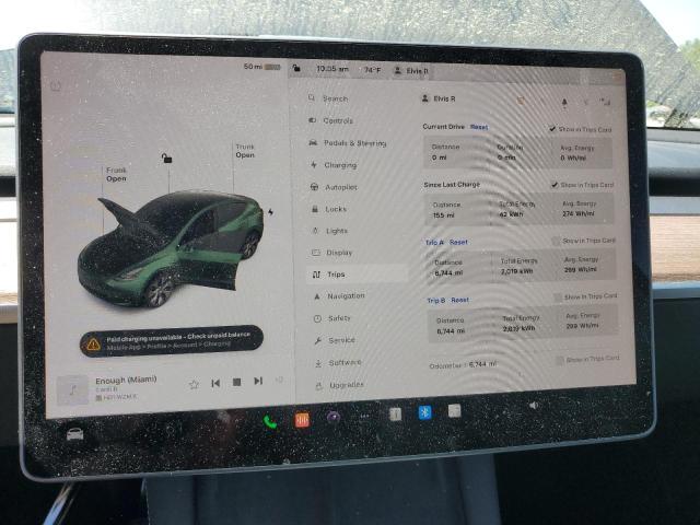 Photo 9 from auction – 2024 TESLA MODEL Y with VIN 7SAYGDEEXRF994829