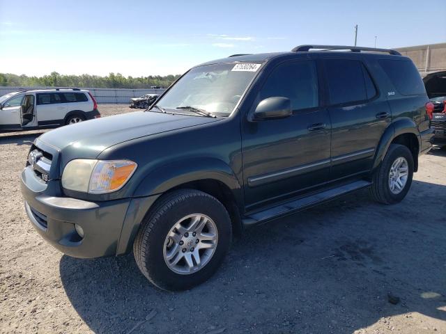 TOYOTA SEQUOIA SR 2006 with VIN 5TDBT44A76S267281 - Photo from auction
