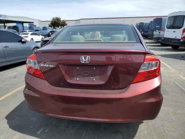 Photo 6 from auction – 2012 HONDA CIVIC LX with VIN 19XFB2F55CE303631