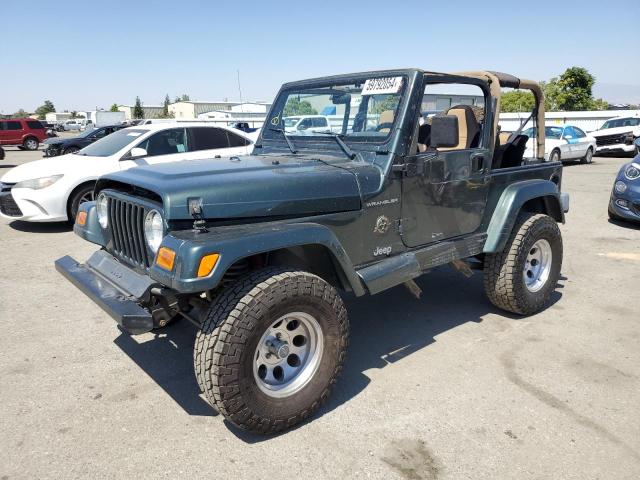JEEP WRANGLER / 2002 with VIN 1J4FA59S52P748028 - Photo from auction