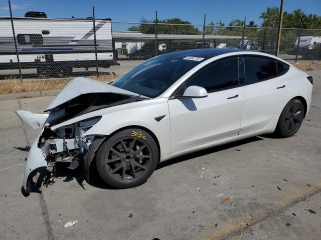 TESLA MODEL 3 2021 with VIN 5YJ3E1EAXMF013626 - Photo from auction