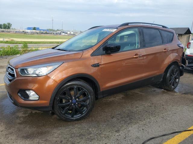 FORD ESCAPE SE 2017 with VIN 1FMCU0GD5HUC47279 - Photo from auction