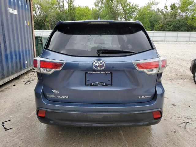 Photo 6 from auction – 2015 TOYOTA HIGHLANDER with VIN 5TDBKRFH1FS123512