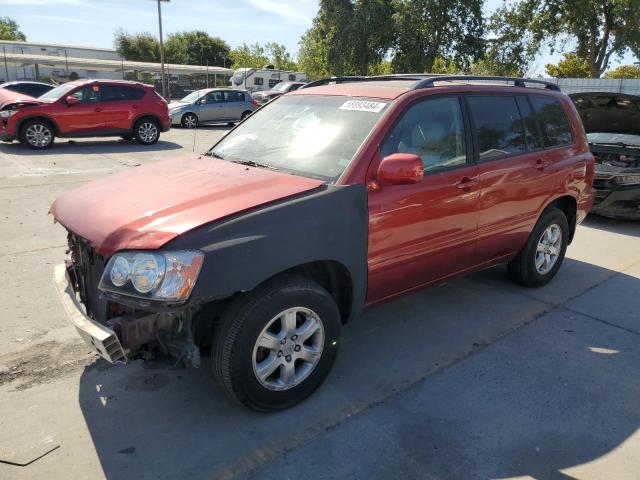 TOYOTA HIGHLANDER 2002 with VIN JTEHF21A020052053 - Photo from auction